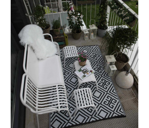 Esschert Design āra paklājs, 120x186 cm, grafisks raksts, OC12