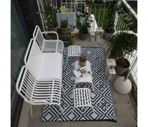 Esschert Design āra paklājs, 120x186 cm, grafisks raksts, OC12