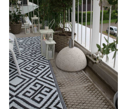 Esschert Design āra paklājs, 120x186 cm, grafisks raksts, OC12