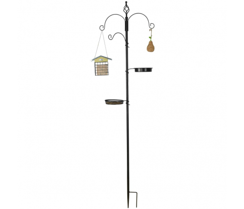 Esschert Design putnu barotava ar statīvu, L FB405