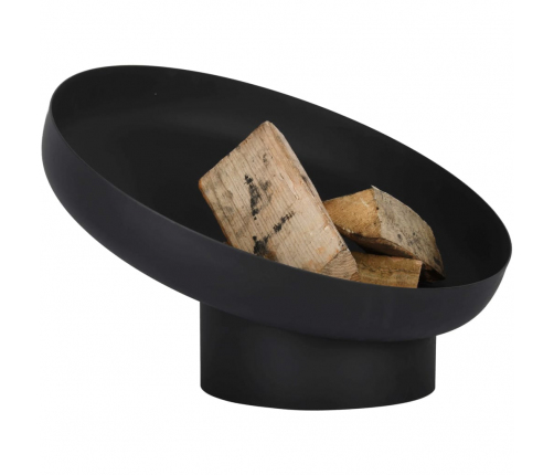 Esschert Design ugunskura trauks, slīps dizains, melns tērauds, FF402