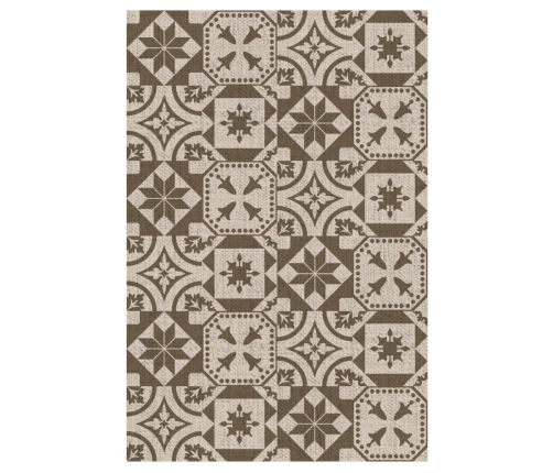 Esschert Design āra paklājs, 182x122 cm, portugāļu flīzes