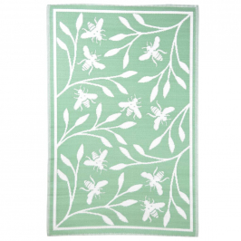 Esschert Design Āra Paklājs, 182X122 Cm, Bišu Apdruka Esschert Design Āra Paklājs, 182X122 Cm, Bišu Apdruka