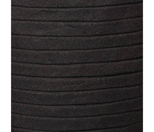 Capi kvadrātveida puķu kaste Nature Row, 40x40 cm, melna, KBLRO903