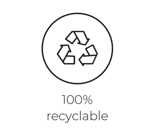 Capi olveida puķu kaste Nature Rib, 43x41cm, ziloņkaula krāsa, KOFI933