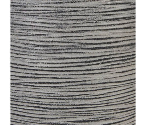 Capi vāze Nature Rib, apaļa forma, 62x48 cm, antracītpelēka, KOFZ271