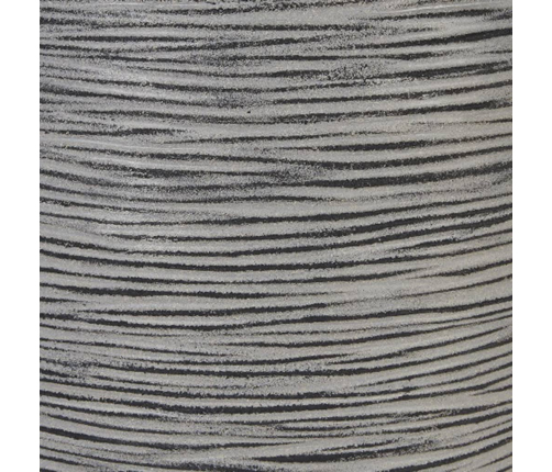 Capi vāze Nature Rib, cilindriska forma, 36x47 cm, pelēka, KOFZ782