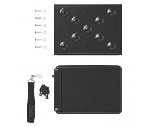 ProPlus tērauda seifs 225x165x85mm