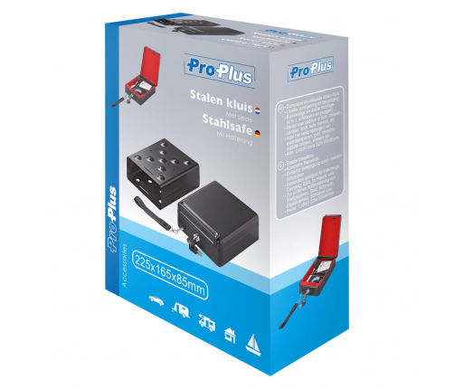 ProPlus tērauda seifs 225x165x85mm