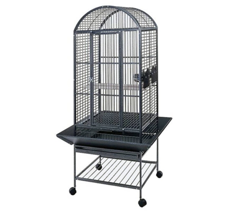 Strong Papagaiļu Būris Villa Minerva, Pelēks, 46X46X144 Cm, 93017