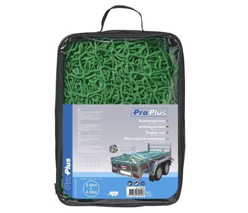 ProPlus piekabes tīkls, 2,50x4,50 m, ar elastīgu auklu