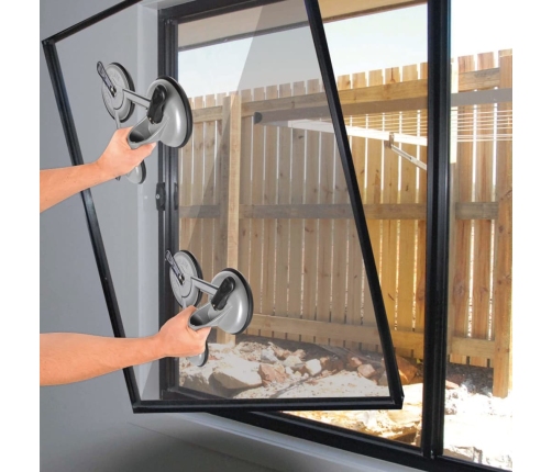 ProPlus vakuuma pacēlājs, alumīnijs, ar 3 piesūcekņiem