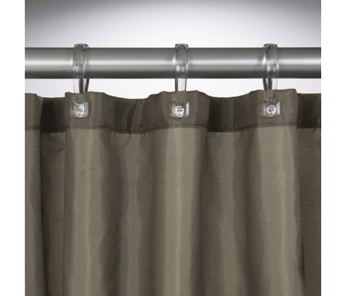 Sealskin dušas aizkars Madeira, 180 cm, smilšu krāsā