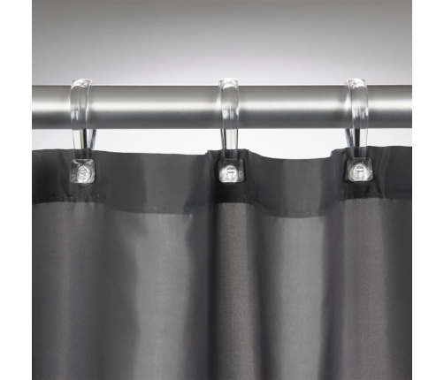 Sealskin dušas aizkars Madeira, 240x200 cm, pelēks