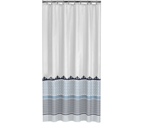 Sealskin dušas aizkars Marrakech, 180 cm, zils, 235281324
