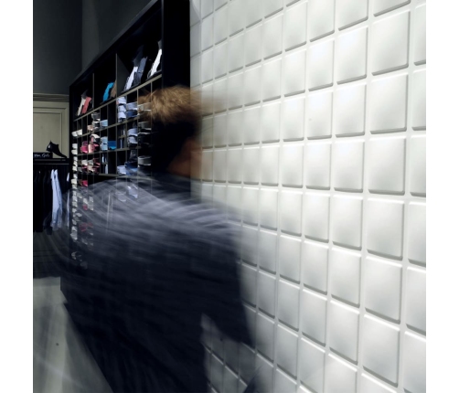 WallArt sienas paneļi Cubes, 12 gab., 3D, GA-WA07