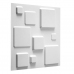 WallArt sienas paneļi Squares, 12 gab., 3D, GA-WA09