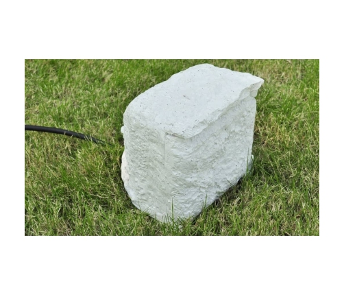 vidaXL dārza strāvas sadalītājs, 4 kontakti, ūdensdrošs, polirezīns