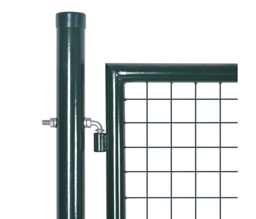 vidaXL žoga vārti, tērauds, 306x150 cm, zaļi