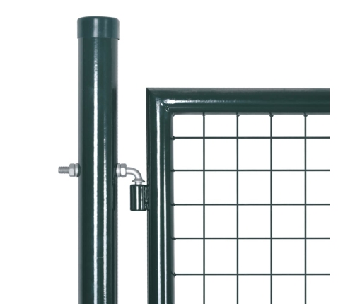 vidaXL žoga vārti, tērauds, 306x175 cm, zaļi