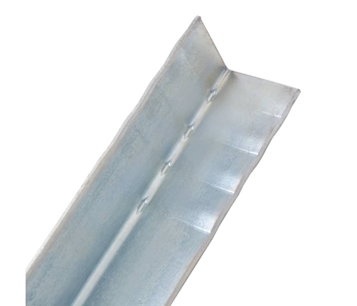 vidaXL zemes enkuri, 2 gab., L-forma, cinkots tērauds, 5x5x50 cm