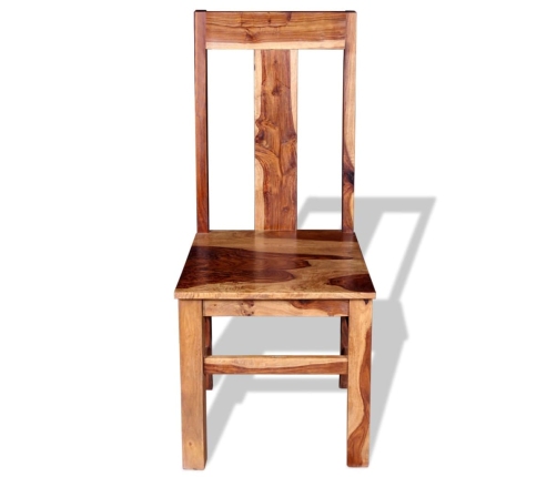 vidaXL virtuves krēsli, 2 gab., ciets rožkoks