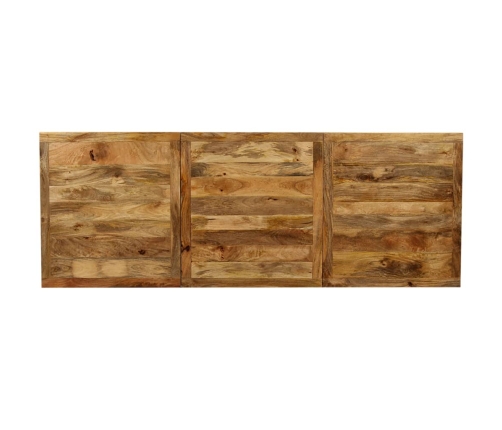 vidaXL virtuves galds, 240 cm, mango masīvkoks