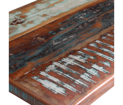 vidaXL virtuves galds, 120x60x76 cm, pārstrādāts masīvkoks