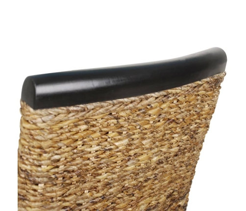 Virtuves Krēsli, 4 Gab., Abaka Un Mango Masīvkoks Vidaxl