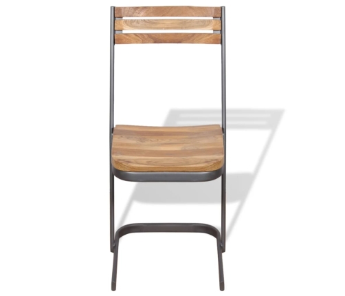 Virtuves Krēsli, 6 Gab., Masīvs Tīkkoks Vidaxl