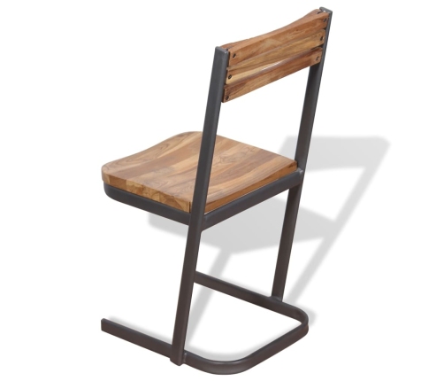 Virtuves Krēsli, 6 Gab., Masīvs Tīkkoks Vidaxl