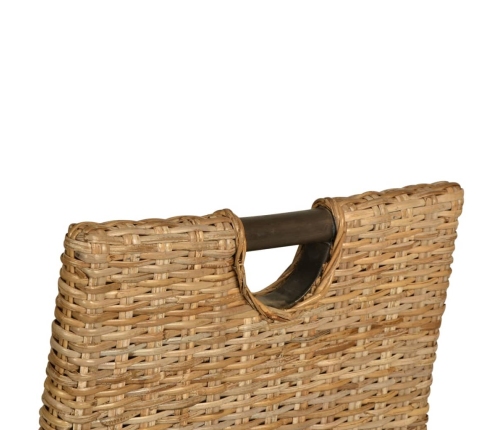 Virtuves Krēsli, 6 Gab., Kubu Rotangpalma, Mango Koks Vidaxl