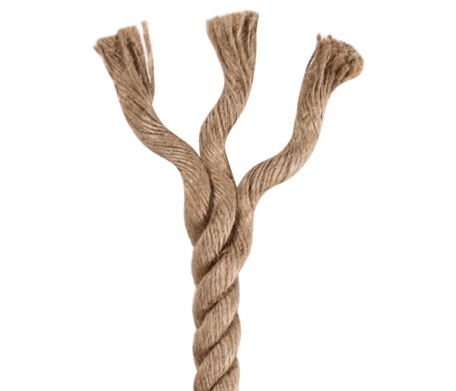 vidaXL virve, 12 mm, 100 m, 100% džuta