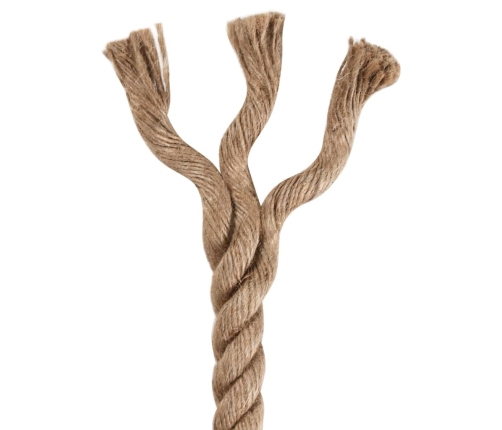 vidaXL virve, 14 mm, 100 m, 100% džuta