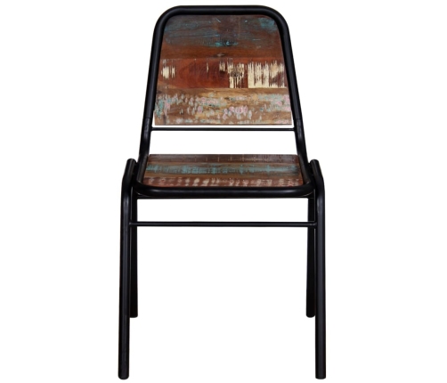 Virtuves Krēsli, 6 Gab., Pārstrādāts Masīvkoks Vidaxl