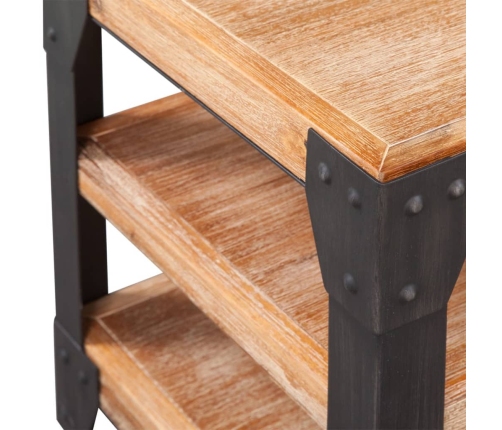 vidaXL viesistabas mēbeļu komplekts, 3 gab., akācijas masīvkoks