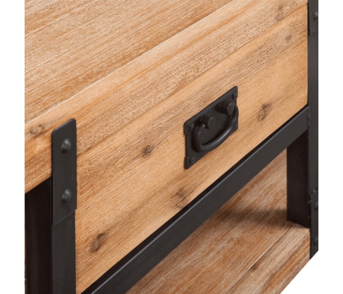 vidaXL viesistabas mēbeļu komplekts, 3 gab., akācijas masīvkoks