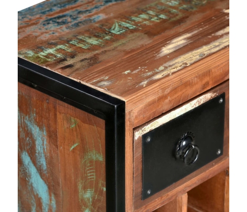 vidaXL vīna pudeļu statīvs 16 pudelēm, pārstrādāts masīvkoks