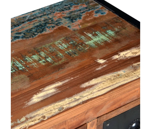 vidaXL vīna pudeļu statīvs 16 pudelēm, pārstrādāts masīvkoks