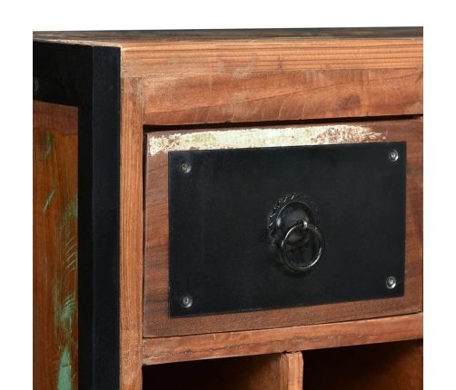 vidaXL vīna pudeļu statīvs 16 pudelēm, pārstrādāts masīvkoks