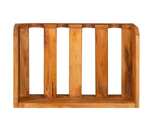 vidaXL vīna pudeļu statīvi, 4 gab., 16 pudelēm, masīvs sarkankoks