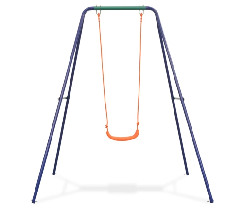 vidaXL vienvietīgās šūpoles, oranžas