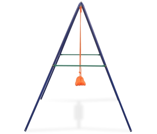 vidaXL vienvietīgās šūpoles, oranžas