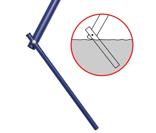 vidaXL vienvietīgās šūpoles, oranžas