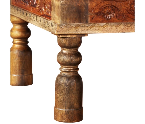 Kafijas Galdiņš, 110X60X38 Cm, Masīvs Mango Koks, Rožkoks Vidaxl