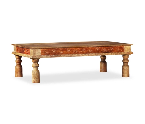 Kafijas Galdiņš, 110X60X38 Cm, Masīvs Mango Koks, Rožkoks Vidaxl