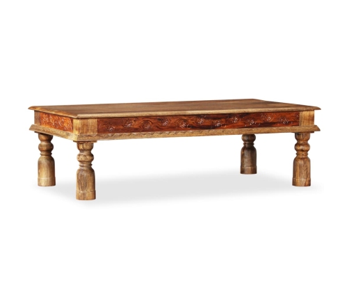 Kafijas Galdiņš, 110X60X38 Cm, Masīvs Mango Koks, Rožkoks Vidaxl