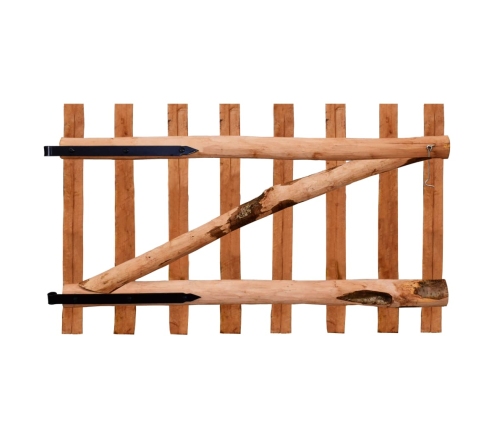 vidaXL žoga vārti, vienviru, 100x60 cm, impregnēts lazdas koks