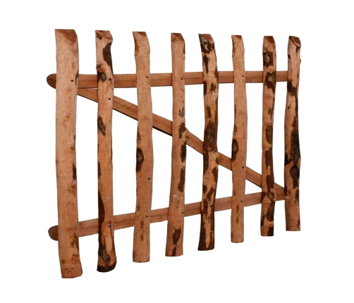vidaXL žoga vārti, vienviru, 100x60 cm, impregnēts lazdas koks