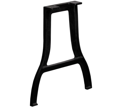 Virtuves Galda Kājas, 2 Gab., A Forma, Čuguns Vidaxl